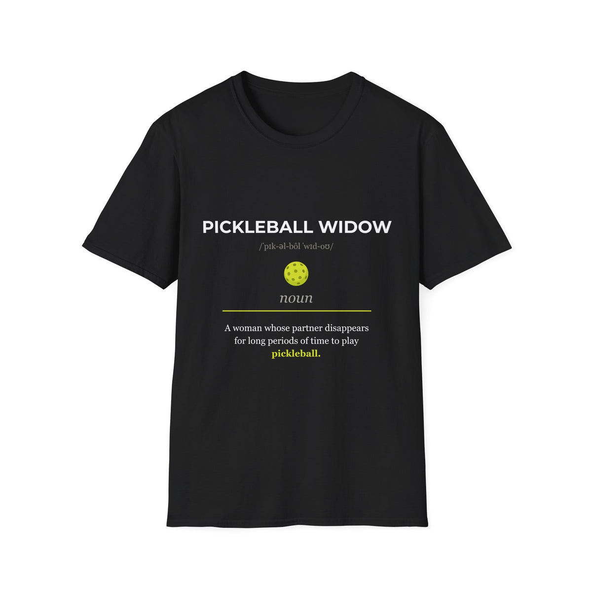 "Pickleball Widow" Shirt