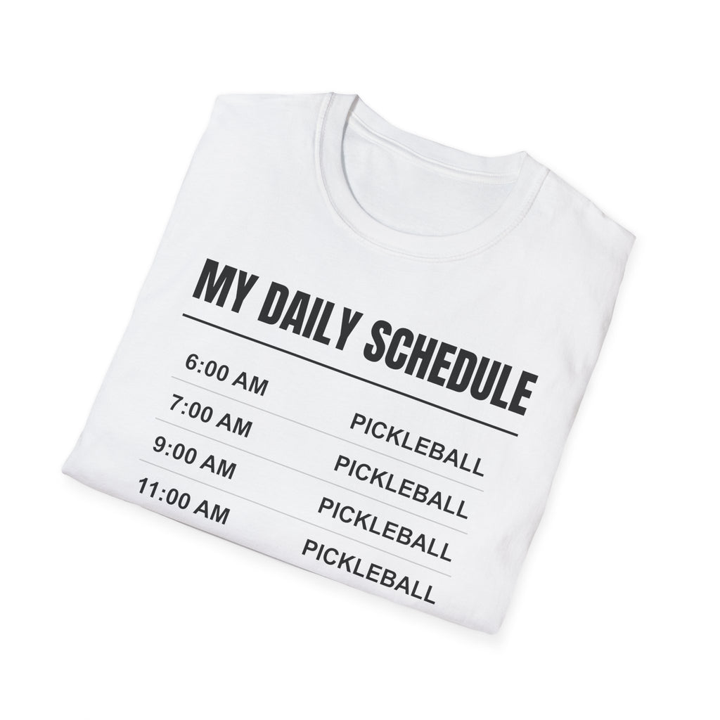 "My Daily Schedule" Shirt