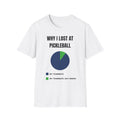 "Why I Lost at Pickleball" Shirt