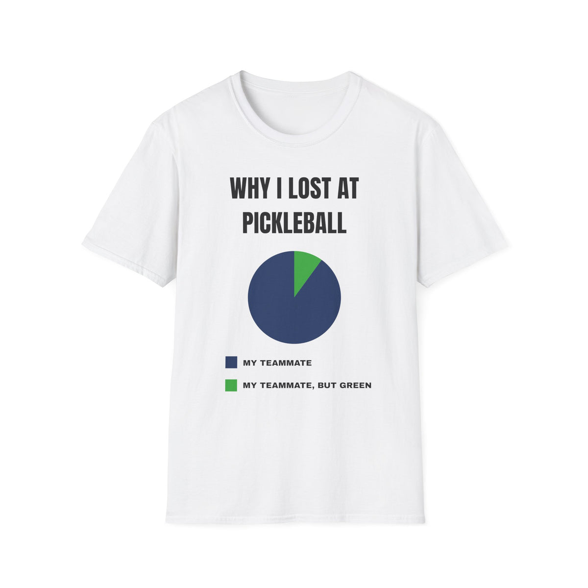 "Why I Lost at Pickleball" Shirt